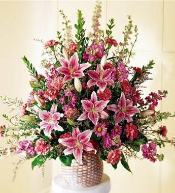 The FTD® Pink Lily Bouquet