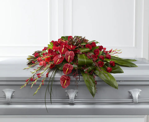 Peaceful Passage Casket Spray